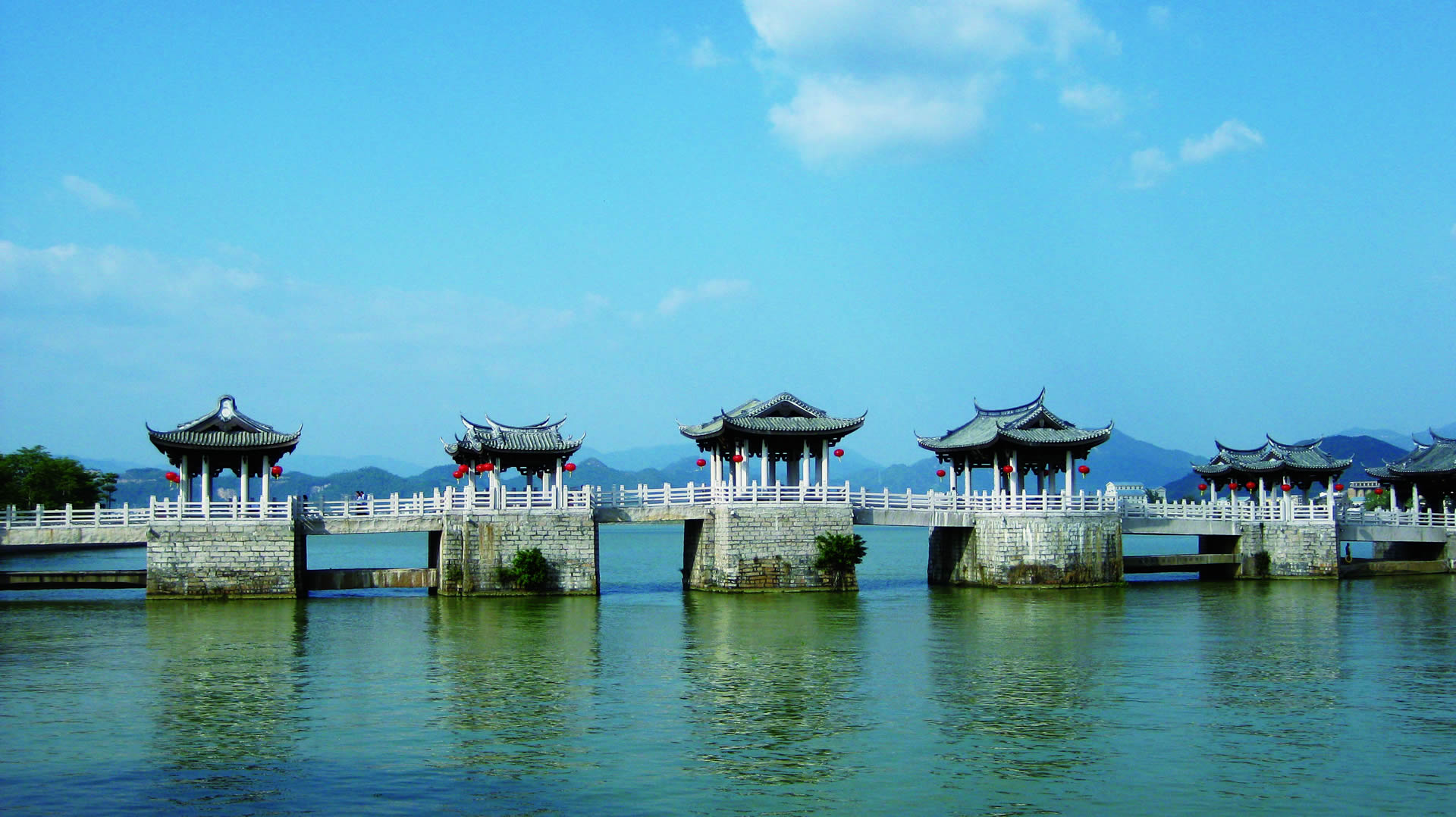 潮州湘子桥背景